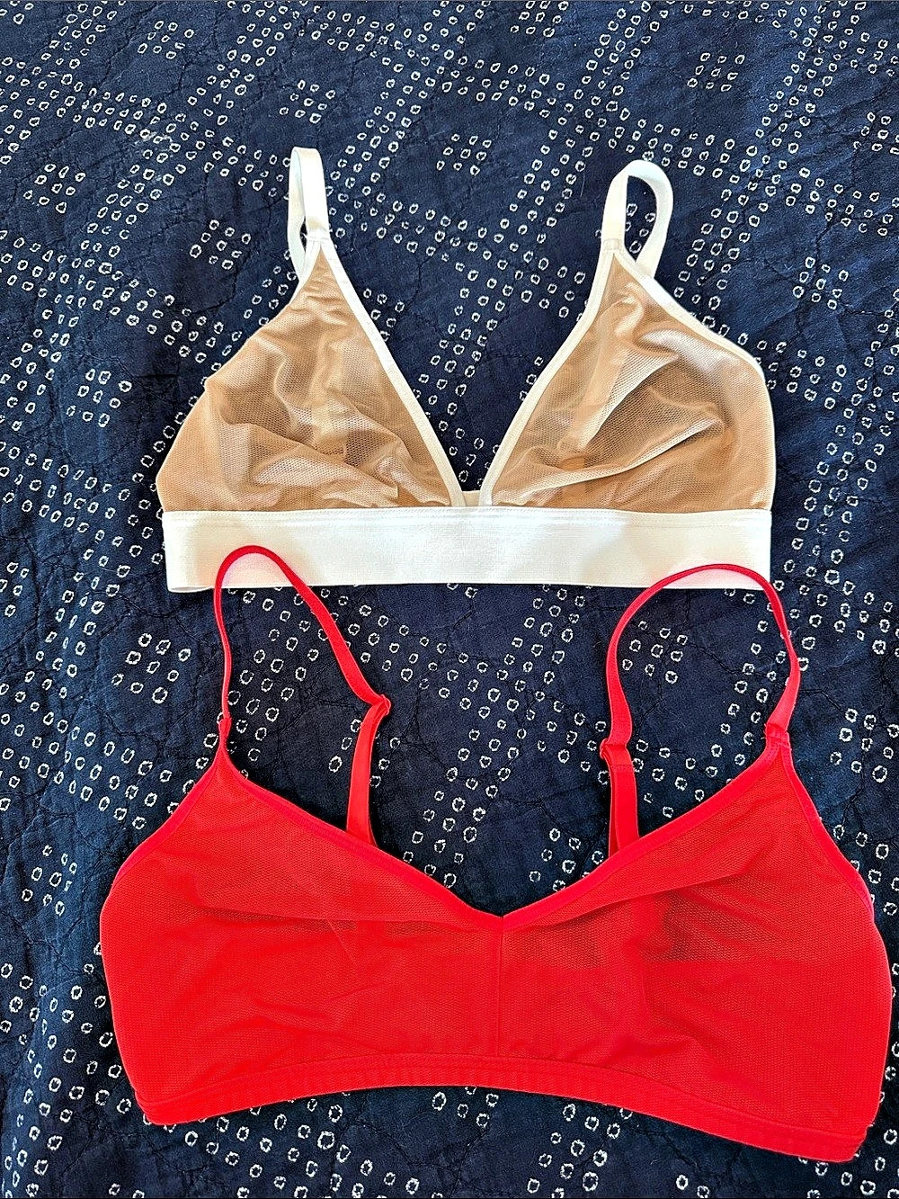 Negative Wireless Sheer Bralettes